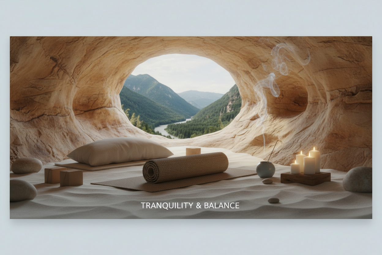 Yoga and relaxation space